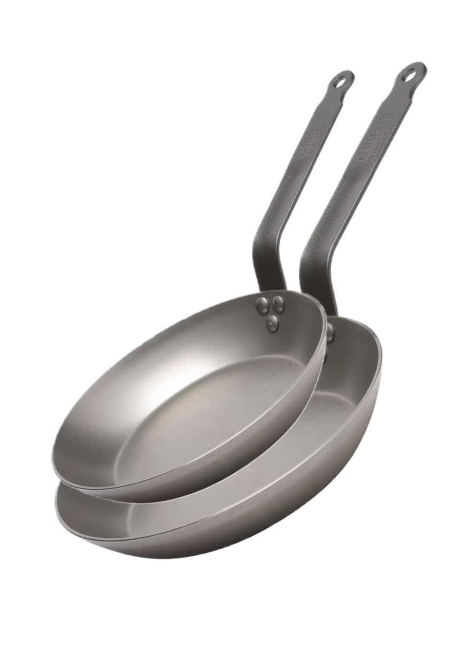 Carbone Plus, 28 + 24 cm - de Buyer ryhmässä Ruoanlaitto / Paistoastiat / Paistinpannut @ KitchenLab (1602-33356)