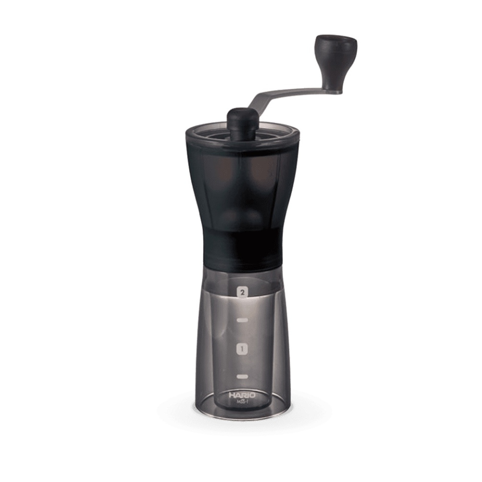 Keraaminen kahvimylly Mini Slim Plus - Hario ryhmässä Tee & Kahvi / Kahvin jauhaminen / Kahvimyllyt @ KitchenLab (1636-16030)