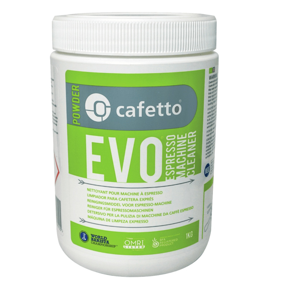 EVO Puhdistusaine espressokeittimeen 1kg - Cafetto ryhmässä Tee & Kahvi / Kahvitarvikkeet / Puhdistus & Huolto @ KitchenLab (1638-15958)