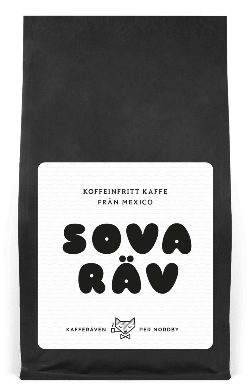 Sova Räv, Kofeiiniton kahvi 250g - Per Nordby Kafferäven ryhmässä Tee & Kahvi / Kahvipavut / Suodatinkahvi @ KitchenLab (1642-20452)