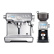 Ruostumattomasta teräksestä valmistettu yhdistelmämylly The Smart Grinder Pro- Sage