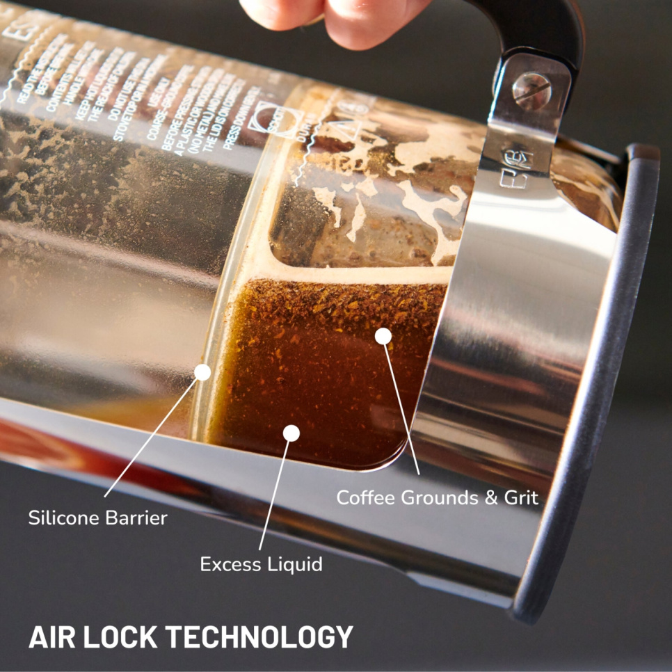 French Press P7, musta, 32 oz - Espro