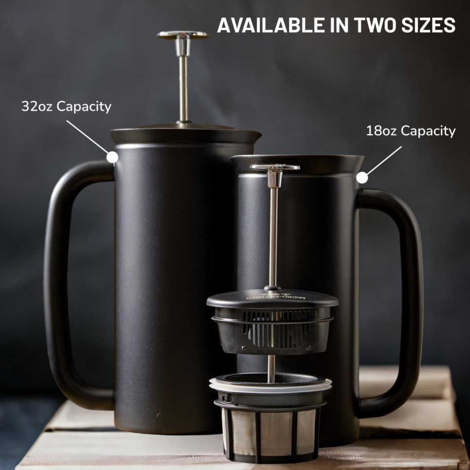 French Press P7, musta, 32 oz - Espro