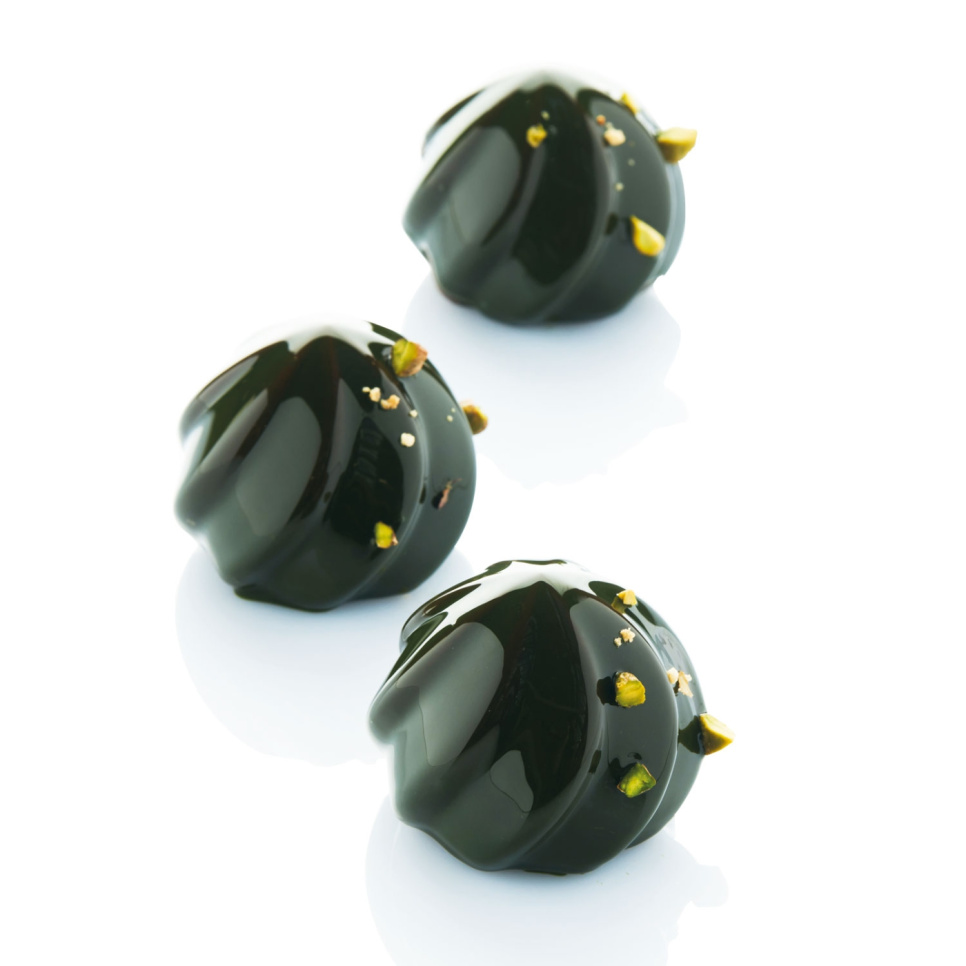 Silikonimuotti, musta, Harmony, 30SIL508 - Martellato Silikonimuotti, musta, Harmony, 30SIL508 - Martellato