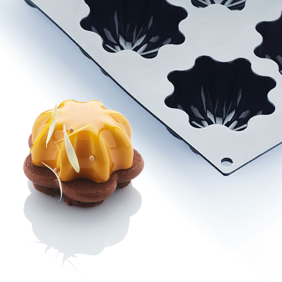 Silikonimuotti, musta, Medusa, 30SIL512 - Martellato