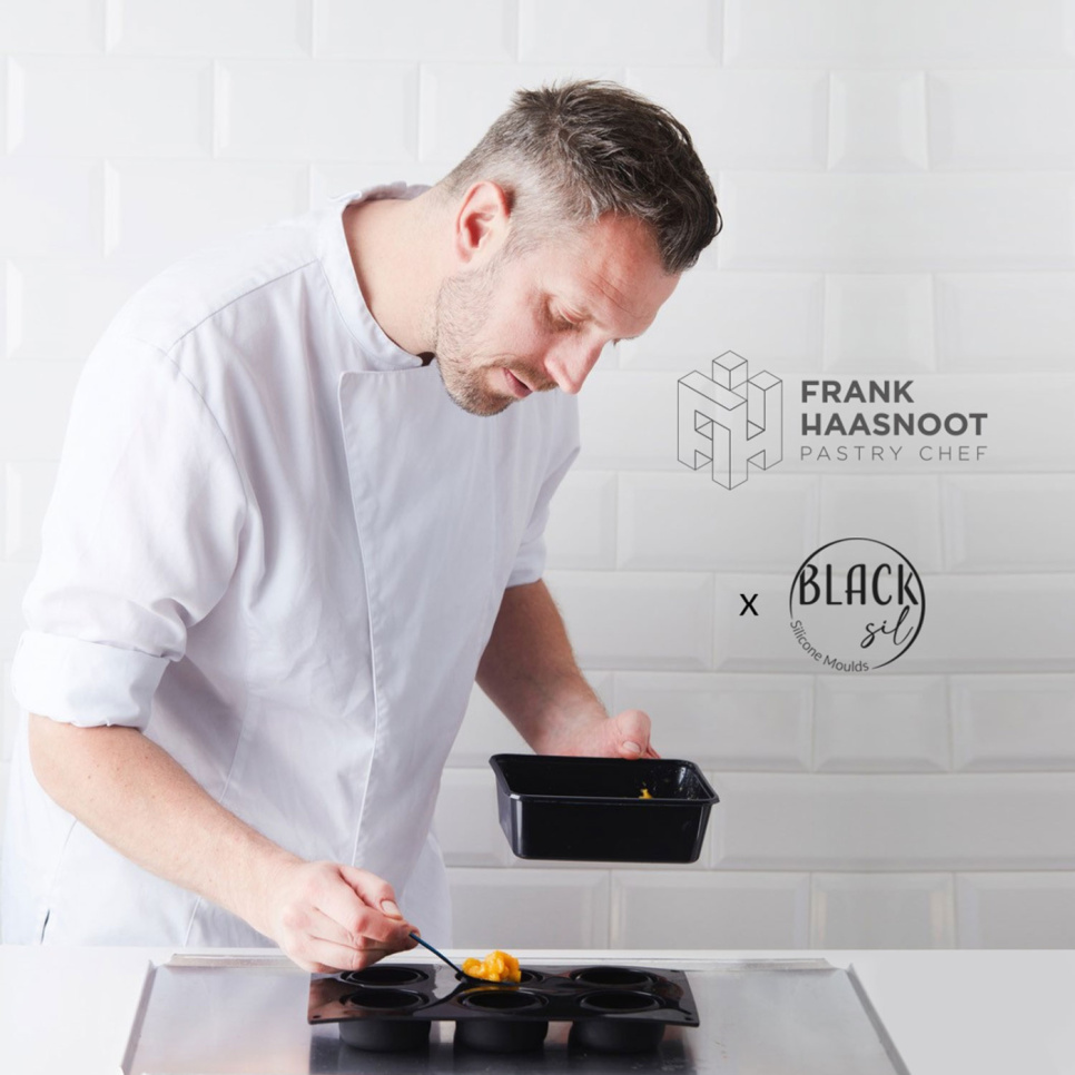 Silikonimuotti, musta, Coco, 30SIL513 - Martellato