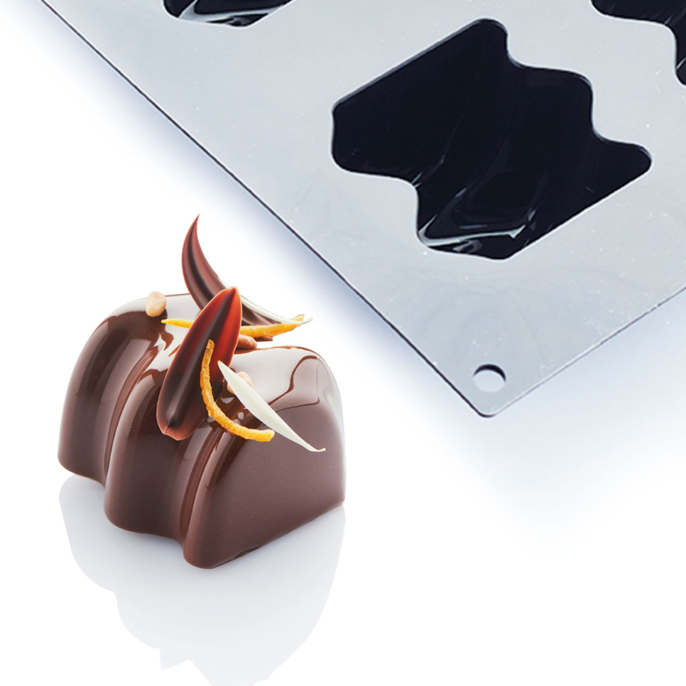 Silikonimuotti, musta, Vibes, 30SIL515 - Martellato