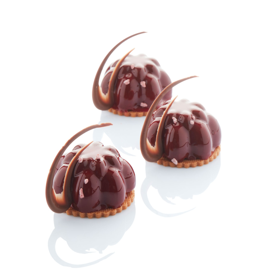 Silikonimuotti, musta, Dahlia, 30SIL518 - Martellato Silikonimuotti, musta, Dahlia, 30SIL518 - Martellato