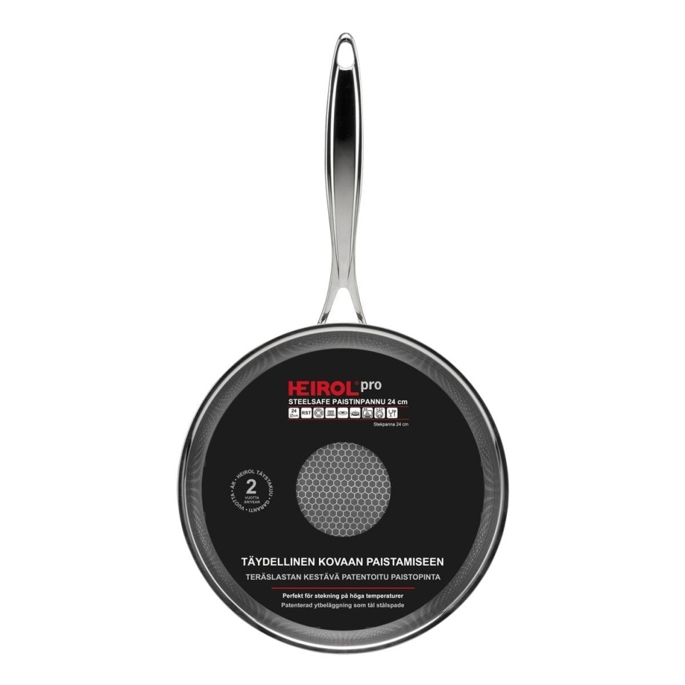 Paistinpannu, Steelsafe Pro - Heirol