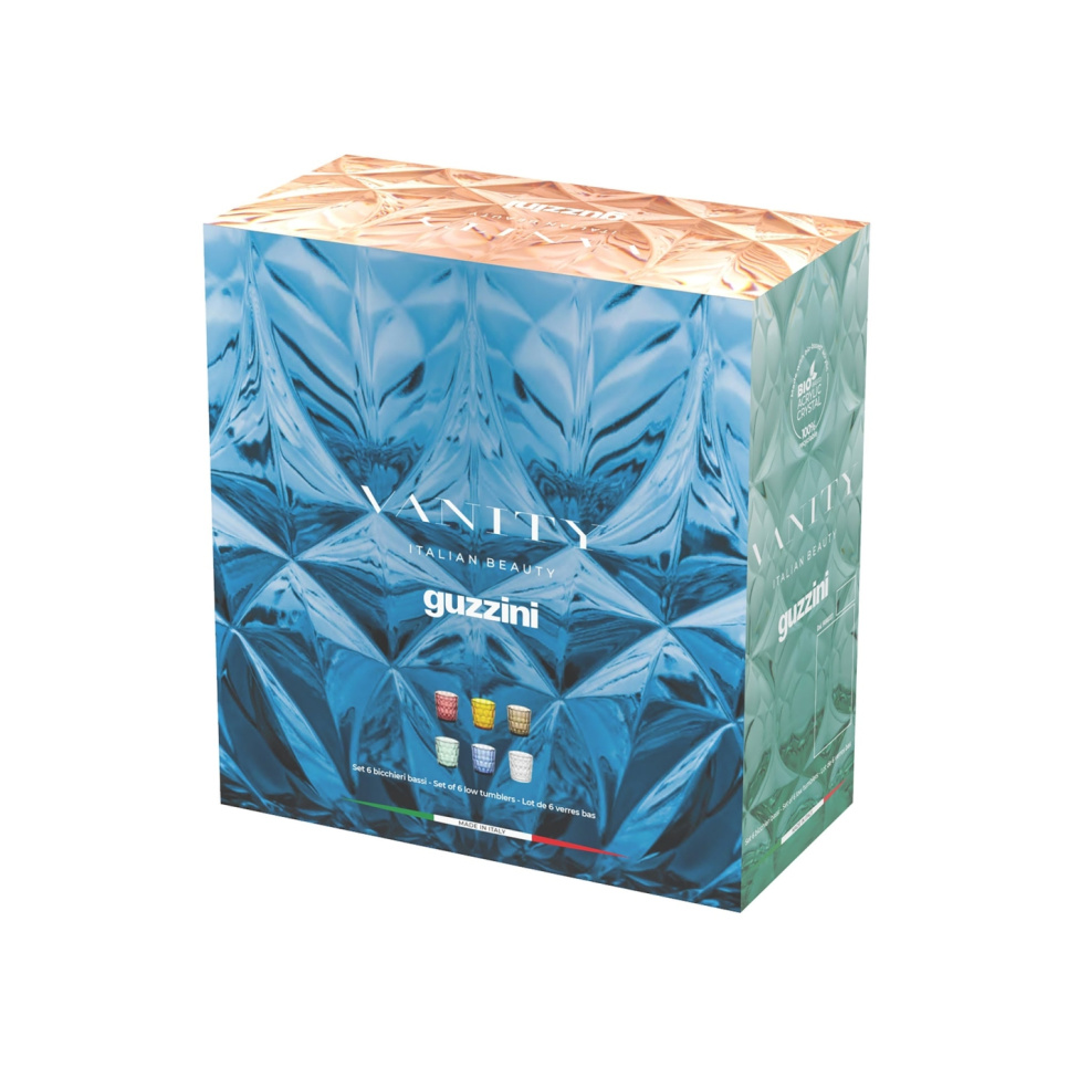 Muoviset juomalasit, 36 cl, Vanity, 6 kpl - Guzzini