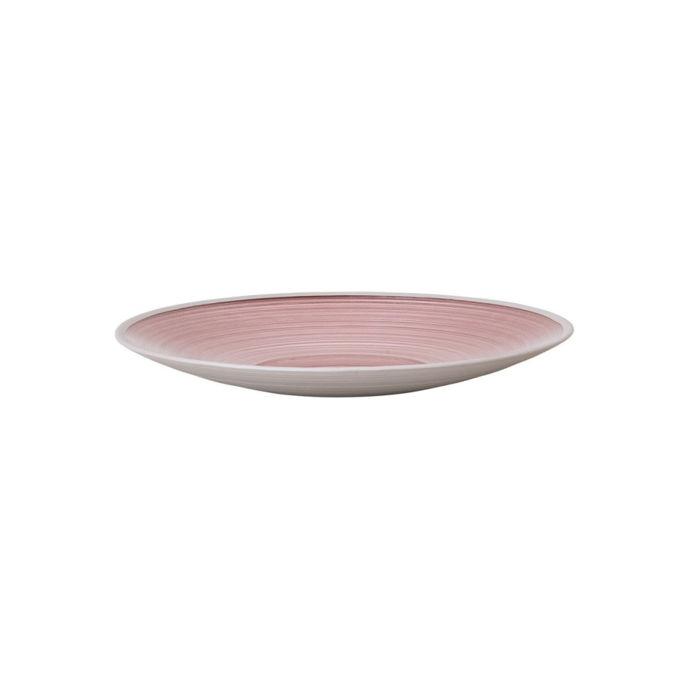 Suupuhallettu lasinen tarjoiluastia, 25 cm, vaaleanpunainen - Rosenthal ryhmässä Kattaus / Lautaset, Kulhot & Astiat / Tarjoiluastiat @ KitchenLab (1798-31227)