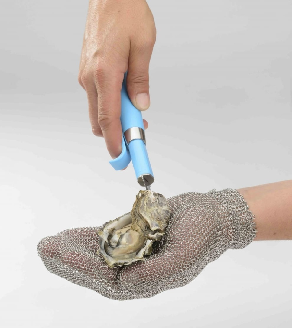 Suojakäsine ruostumatonta terästä, yksi koko - Novac