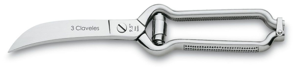 Siipikarjasakset jousella - 3 Claveles ryhmässä Ruoanlaitto / Keittiövälineet / Sakset @ KitchenLab (1824-22777)