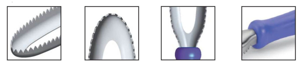 Kalansuomustin, sininen - 3 Claveles