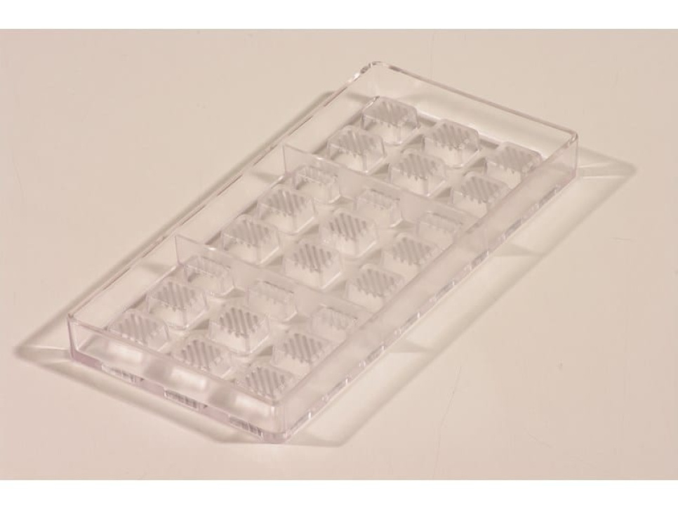 Praliinimuotti Nelikulmio, 24 konvehtia – Pavoni Praliinimuotti Nelikulmio, 24 konvehtia – Pavoni