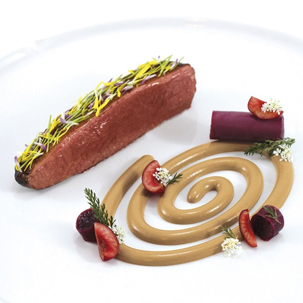 Silikonimuotti, soikea spiraali, Gourmand - Pavoni Silikonimuotti, soikea spiraali, Gourmand - Pavoni