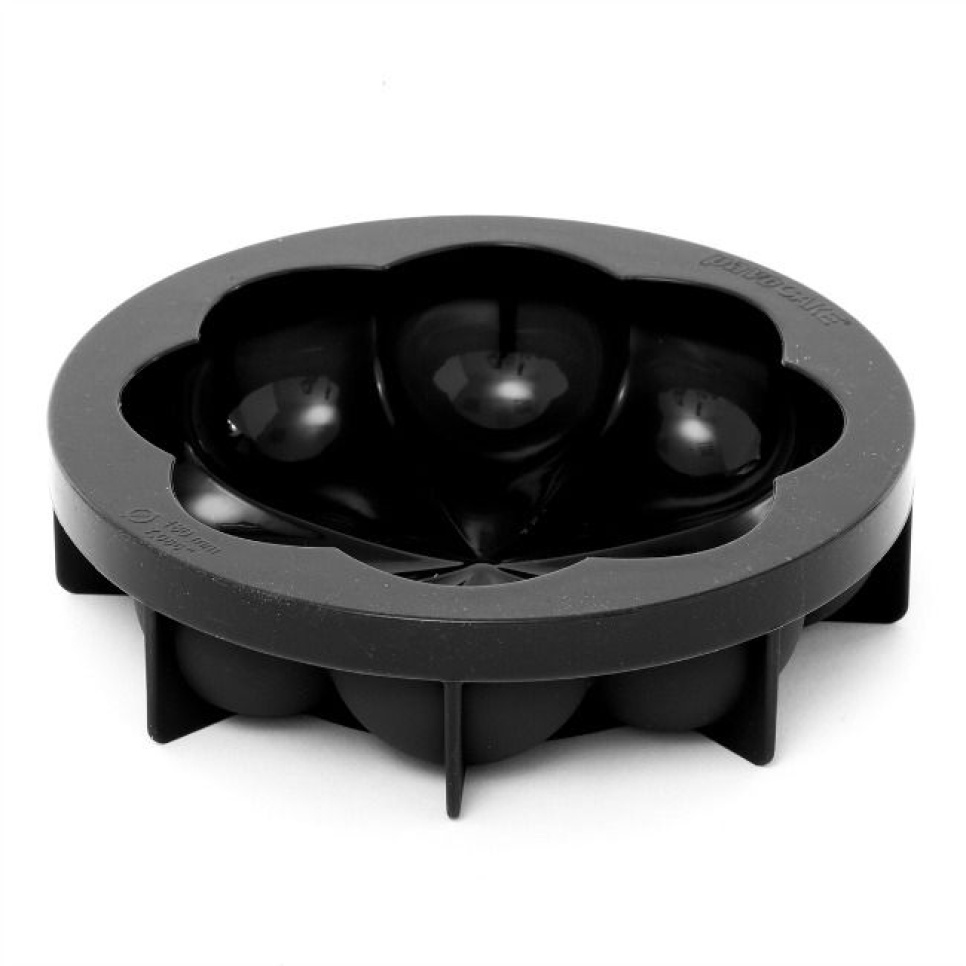 Kakun muoto silikoni 3D -kakku, Ke015, Bombée, Ø18cm - Pavoni Kakun muoto silikoni 3D -kakku, Ke015, Bombée, Ø18cm - Pavoni