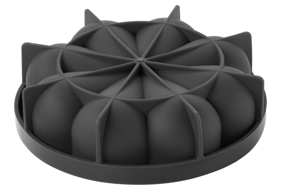 Kakun muoto silikoni 3D -kakku, Ke015, Bombée, Ø18cm - Pavoni Kakun muoto silikoni 3D -kakku, Ke015, Bombée, Ø18cm - Pavoni