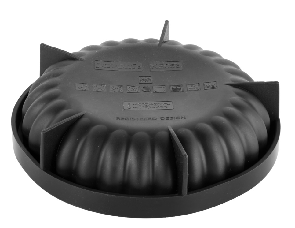 Kakun muoto silikoni 3D -kakku, Ke053, Plissée Mini, Ø14,5 cm - Pavoni