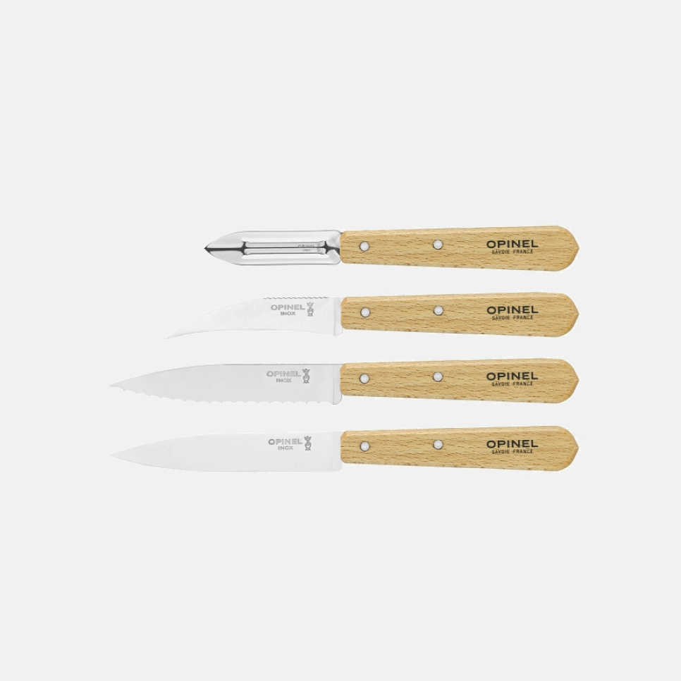 Neljäosainen veitsisarja, Nature, Essentials - Opinel Neljäosainen veitsisarja, Nature, Essentials - Opinel