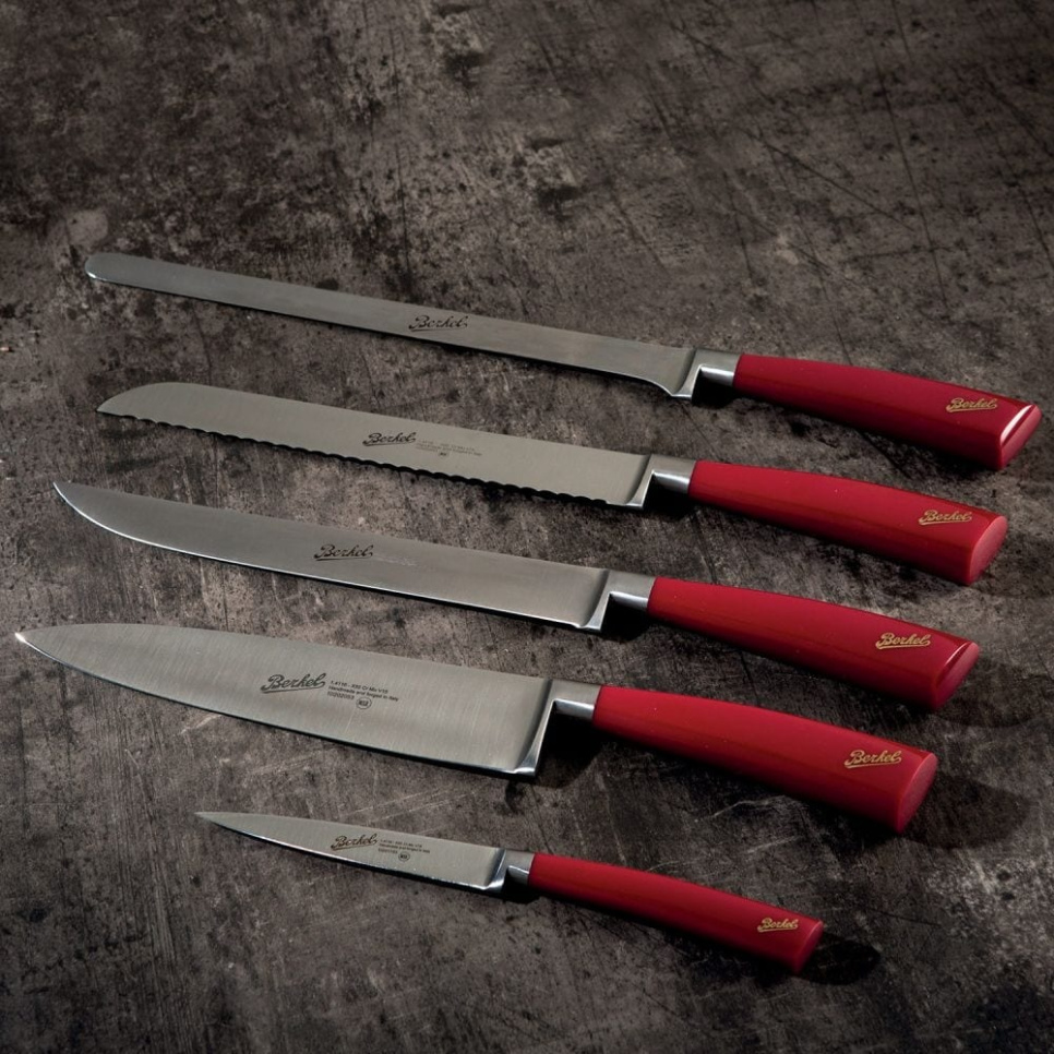 Viisiosainen veitsisarja, Elegance Red - Berkel