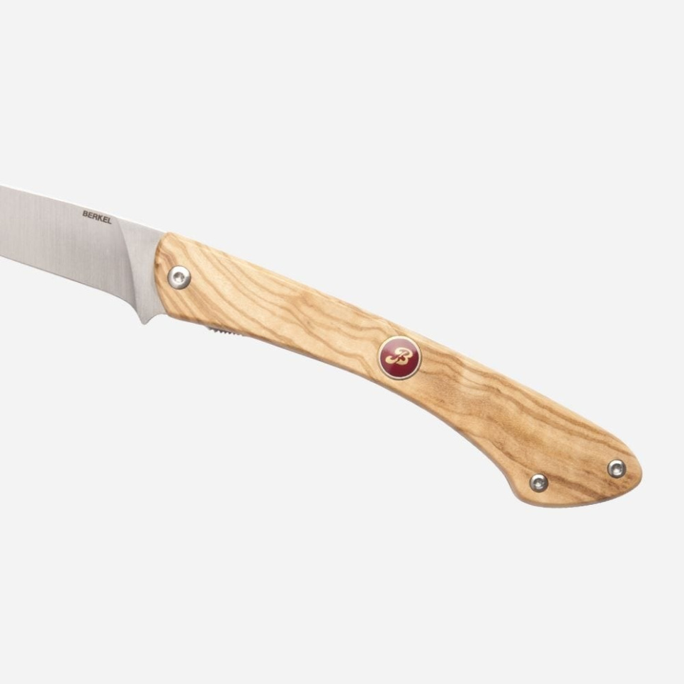 Taittoveitsi, 12 cm, oliivipuukahvalla - Berkel