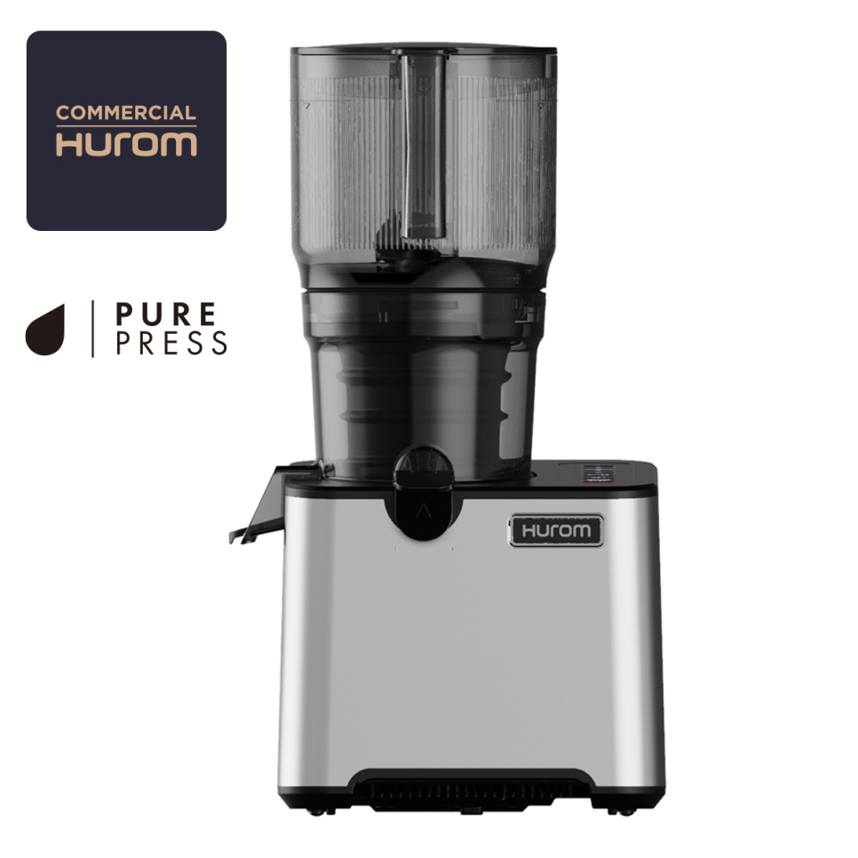  Slow Juicer CP50, Commercial, Platinum Silver - Hurom ryhmässä Keittiökoneet / Mehupuristimet & Mehukoneet / Mehustin @ KitchenLab (1904-35986)