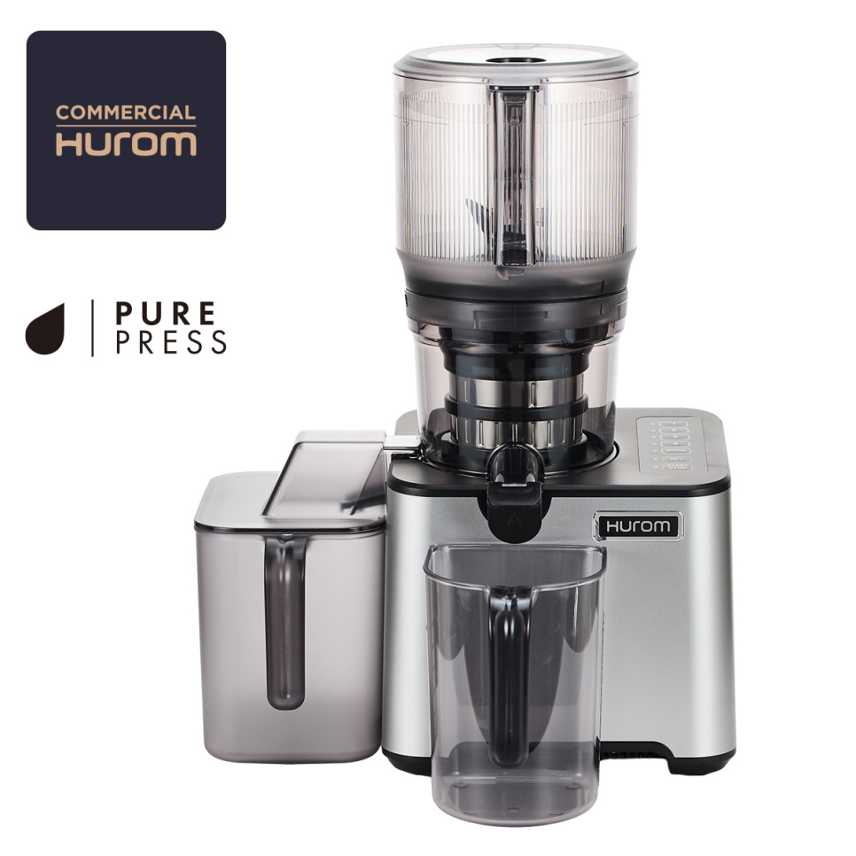  Slow Juicer CP50, Commercial, Platinum Silver - Hurom