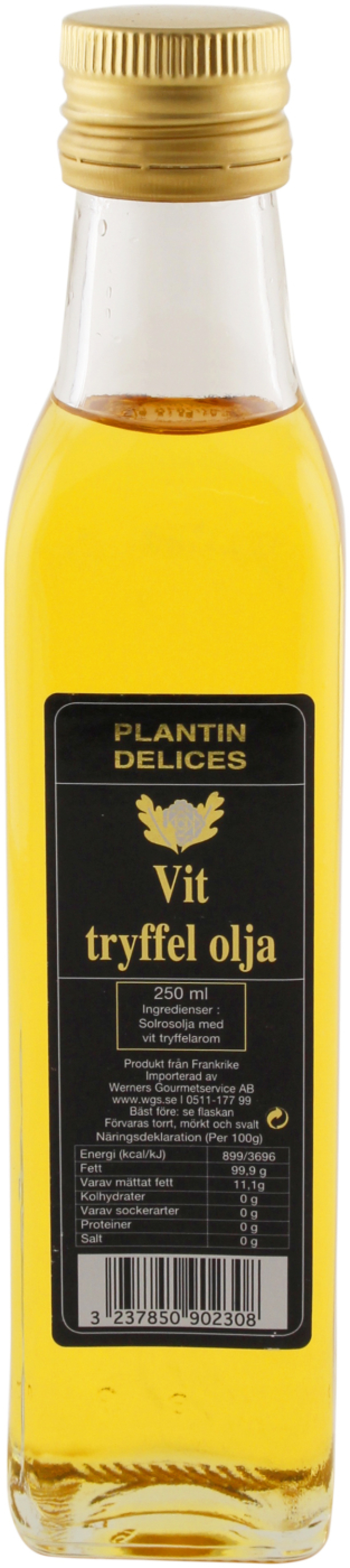 Tryffeliöljy, valkoinen, 250 ml ryhmässä Ruoanlaitto / Tuontituotteet @ KitchenLab (1913-27828)