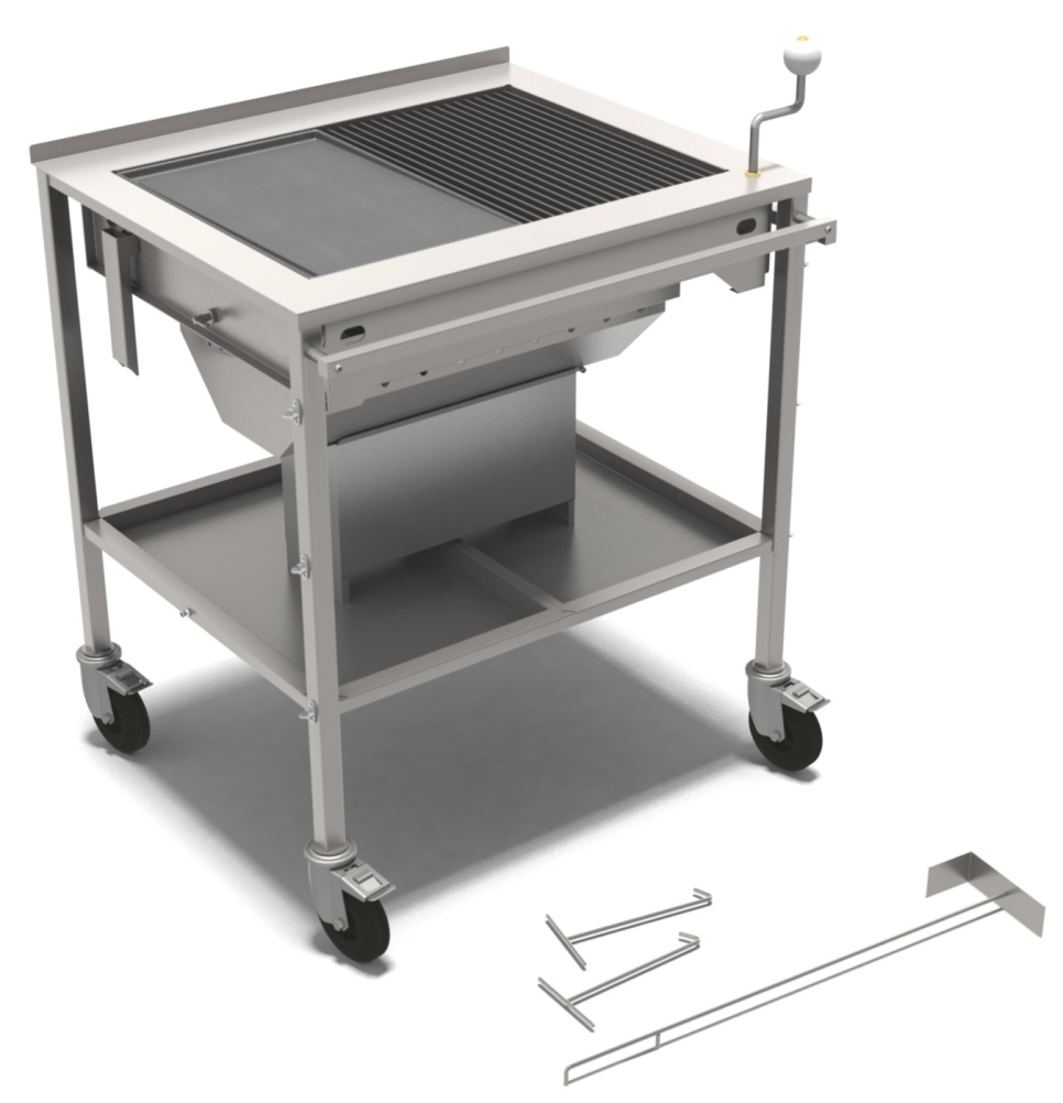 Hiiligrilli, ruostumaton teräs - Mälarögrillen Hiiligrilli, ruostumaton teräs - Mälarögrillen