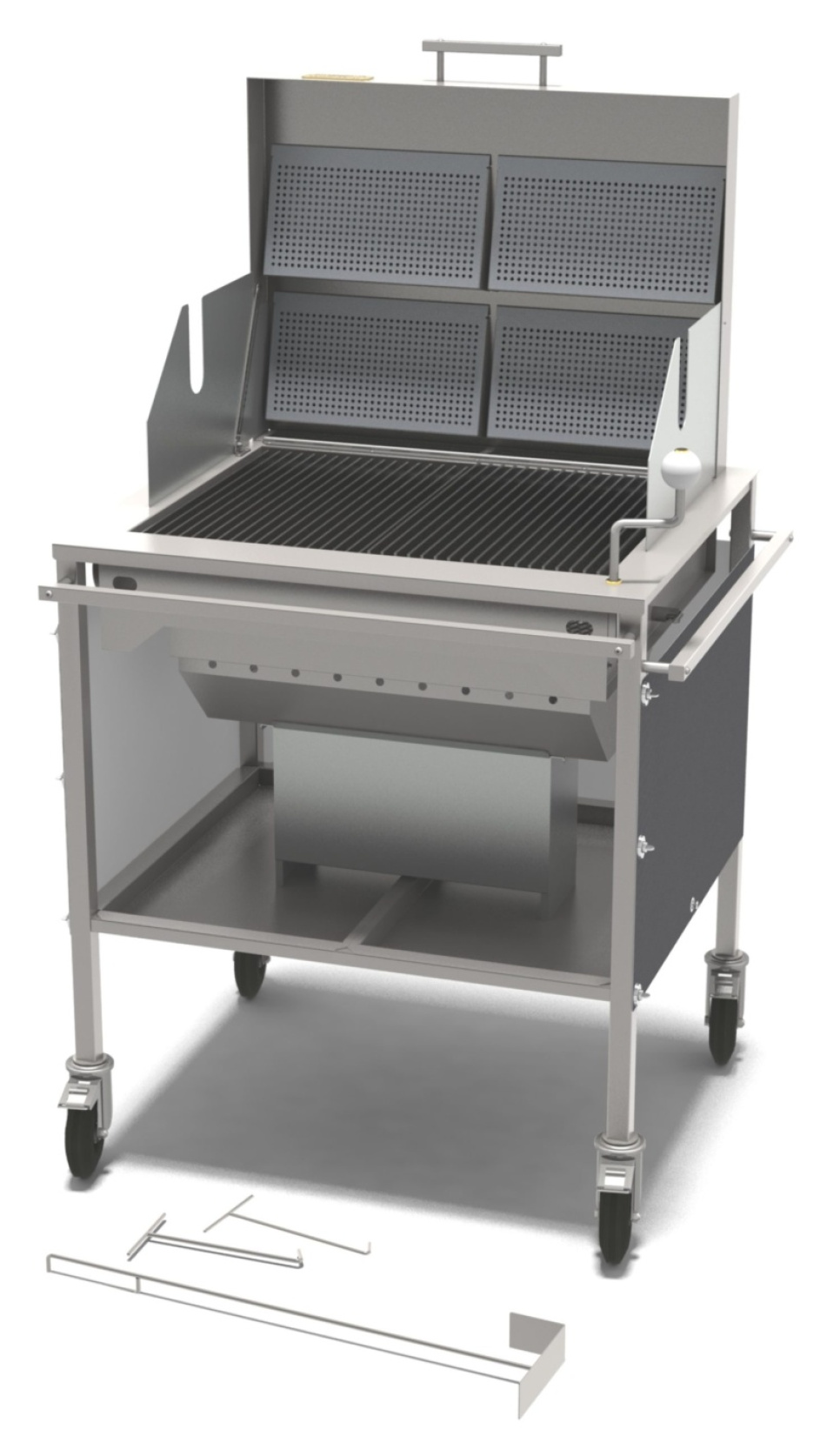 Hiiligrilli, ruostumaton teräs - Mälarögrillen Hiiligrilli, ruostumaton teräs - Mälarögrillen