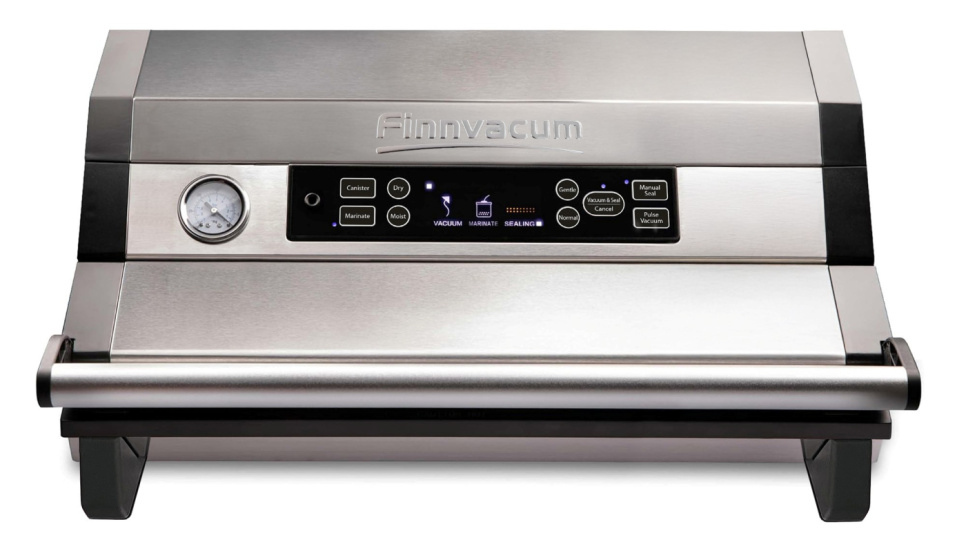 Vacuum Sealer, Titanium - Finnvacum ryhmässä Keittiökoneet / Muut keittiökoneet / Vakuumikoneet @ KitchenLab (1965-33172)