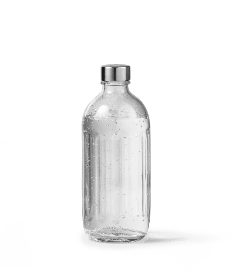 Lasipullo Pro, 800ml - Aarke ryhmässä Keittiökoneet / Muut keittiökoneet / Hiilihapotuslaitteet @ KitchenLab (1966-26784)