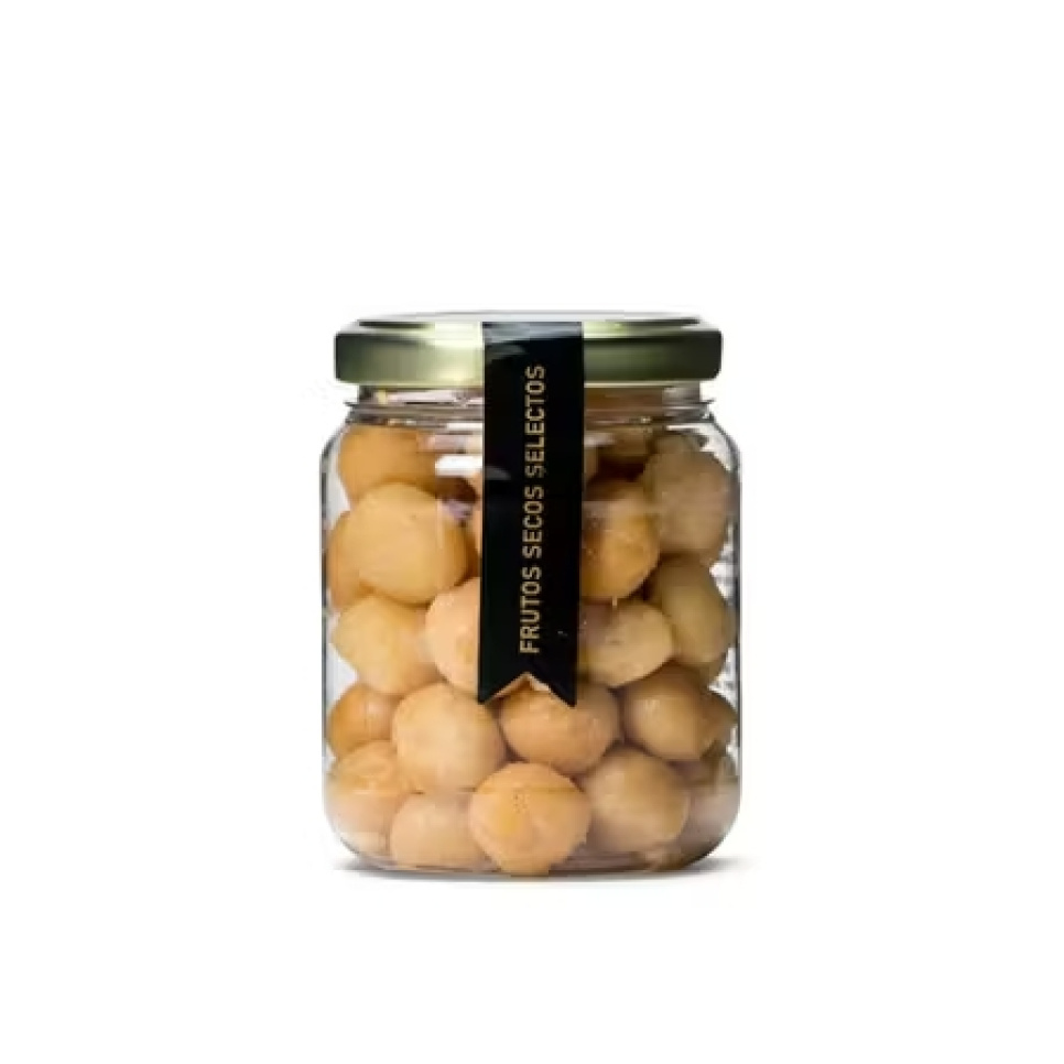 Paistetut macadamiapähkinät, suolattu ryhmässä Ruoanlaitto / Tuontituotteet @ KitchenLab (1971-28193)