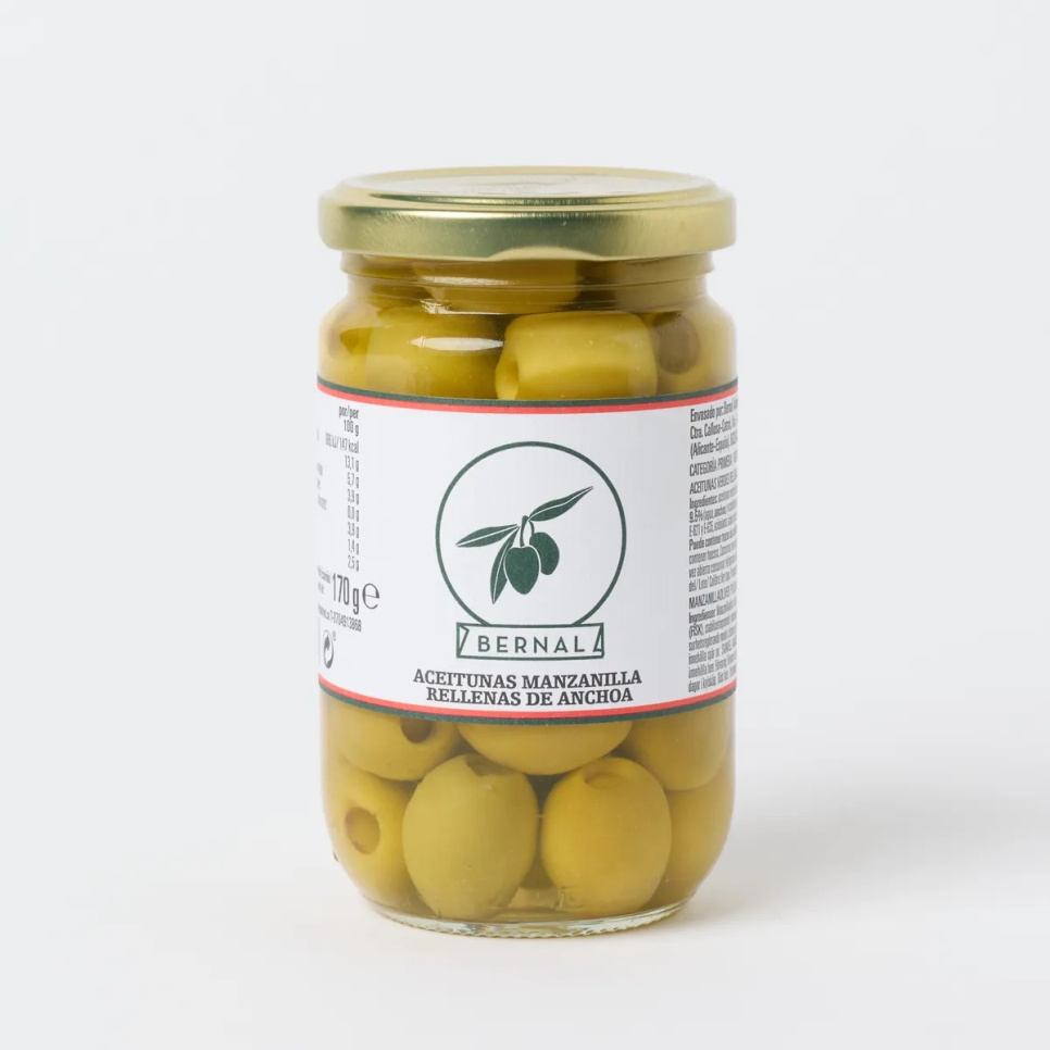 Kivettömät Manzanillaoliivit, 150 g - Bernal ryhmässä Ruoanlaitto / Tuontituotteet @ KitchenLab (1971-35967)