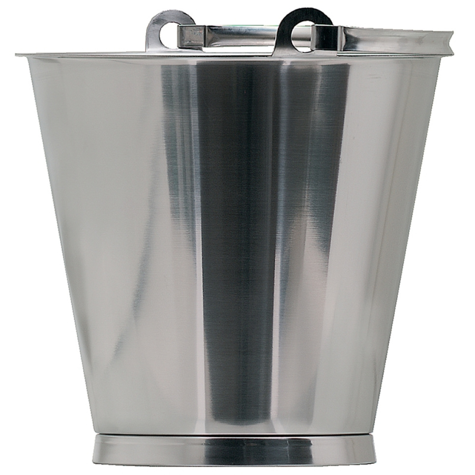 Ruostumattomasta teräksestä valmistettu ämpäri, 15L, haponkestävä - Jonas of Sweden ryhmässä Leipominen / Leivontatarvikkeet / Leivin- ja pizzakivet @ KitchenLab (1983-28801)