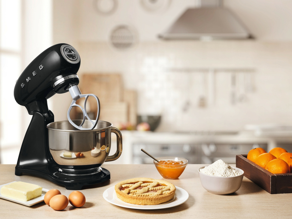 Keittiökone, musta - Smeg