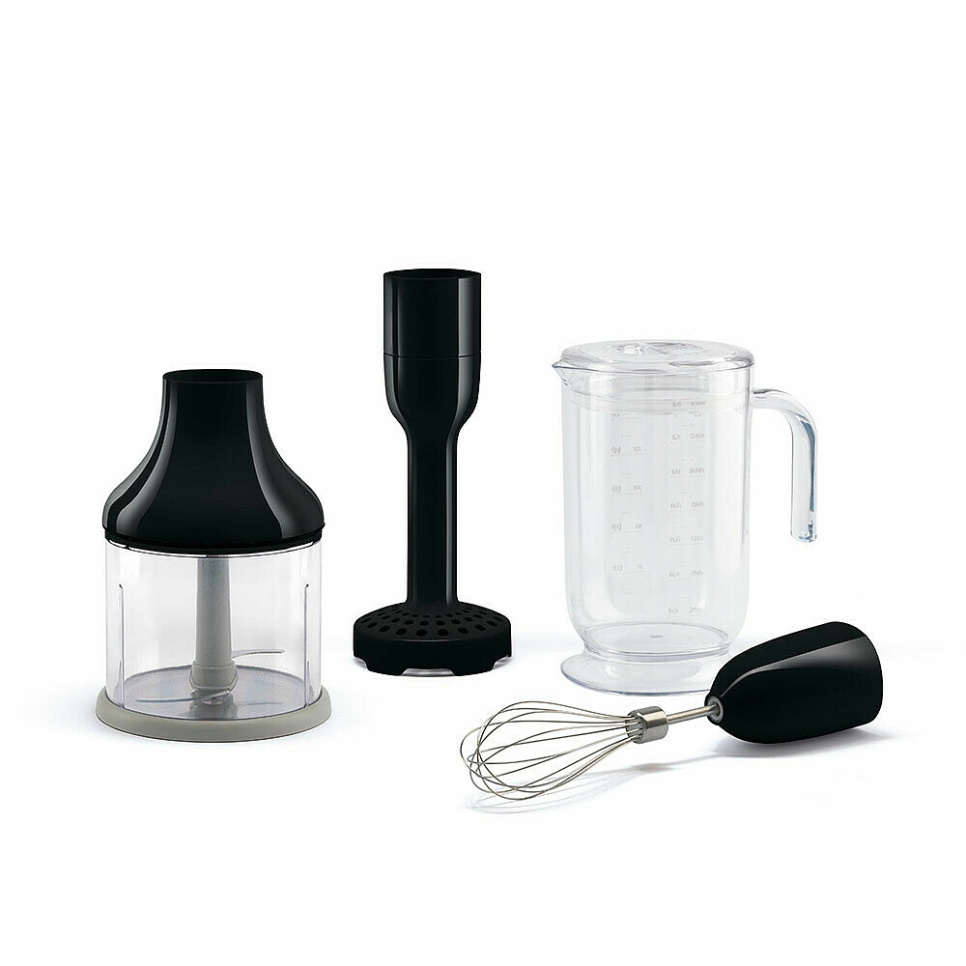 Tarvikesarja sauvasekoittimelle, musta - Smeg ryhmässä Keittiökoneet / Sekoita & Pilko / Sauvasekoittimet @ KitchenLab (1984-24903)