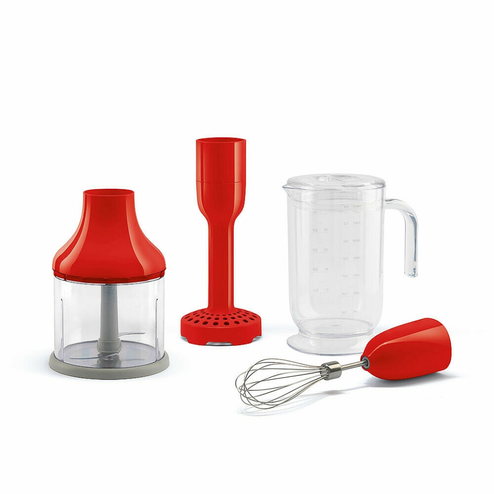 Lisävarustesarja sauvasekoittimelle, punainen - Smeg ryhmässä Keittiökoneet / Sekoita & Pilko / Sauvasekoittimet @ KitchenLab (1984-24904)