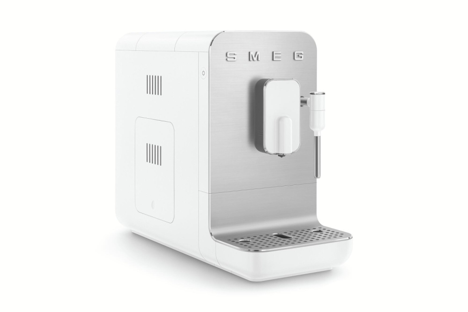 Täysautomaattinen espressokeitin höyrytoiminnolla, valkoinen - Smeg ryhmässä Tee & Kahvi / Kahvinkeitto / Espressokeittimet @ KitchenLab (1984-24941)