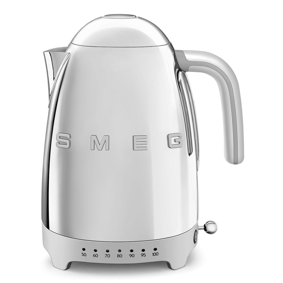 Vedenkeitin lämpötilan säädöllä, kromi - Smeg ryhmässä Keittiökoneet / Kuumenna & kypsennä / Vedenkeittimet @ KitchenLab (1984-24975)