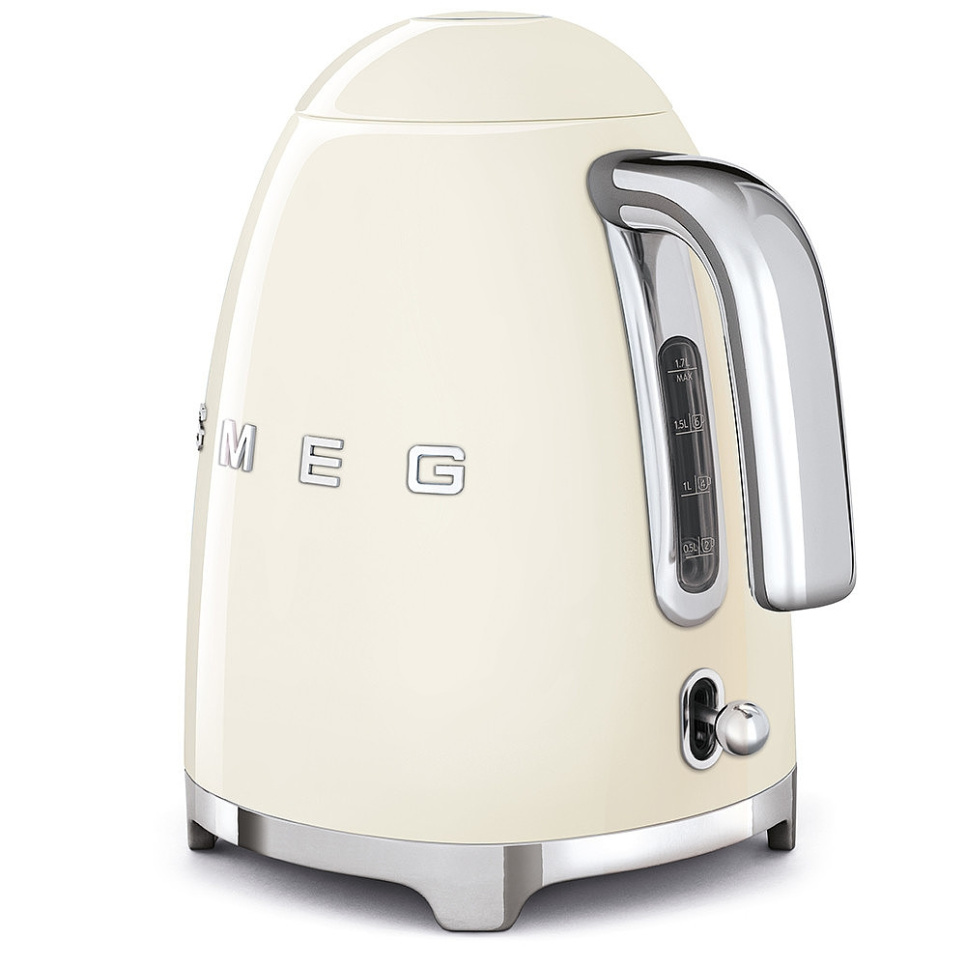 Vedenkeitin, 1,7 L, Cream - Smeg
