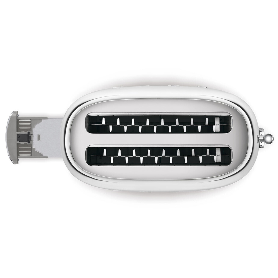 Leivänpaahdin, 4 levyä, pitkät lokerot - Smeg - Ruostumaton teräs