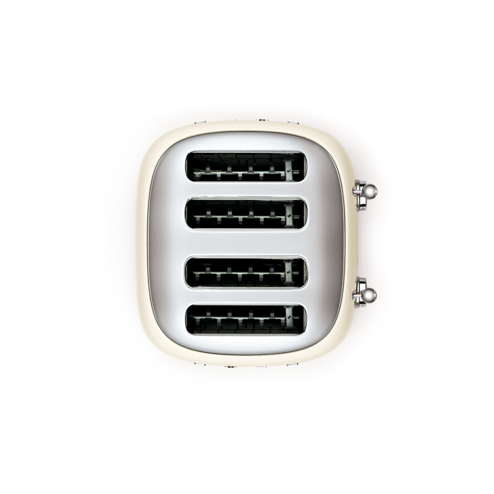 Leivänpaahdin, 4 levyä, Cream - Smeg