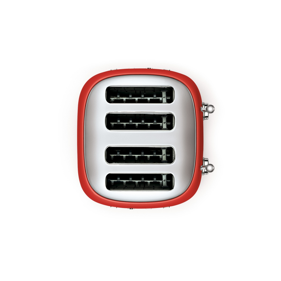 Leivänpaahdin, 4 levyä, punainen - Smeg