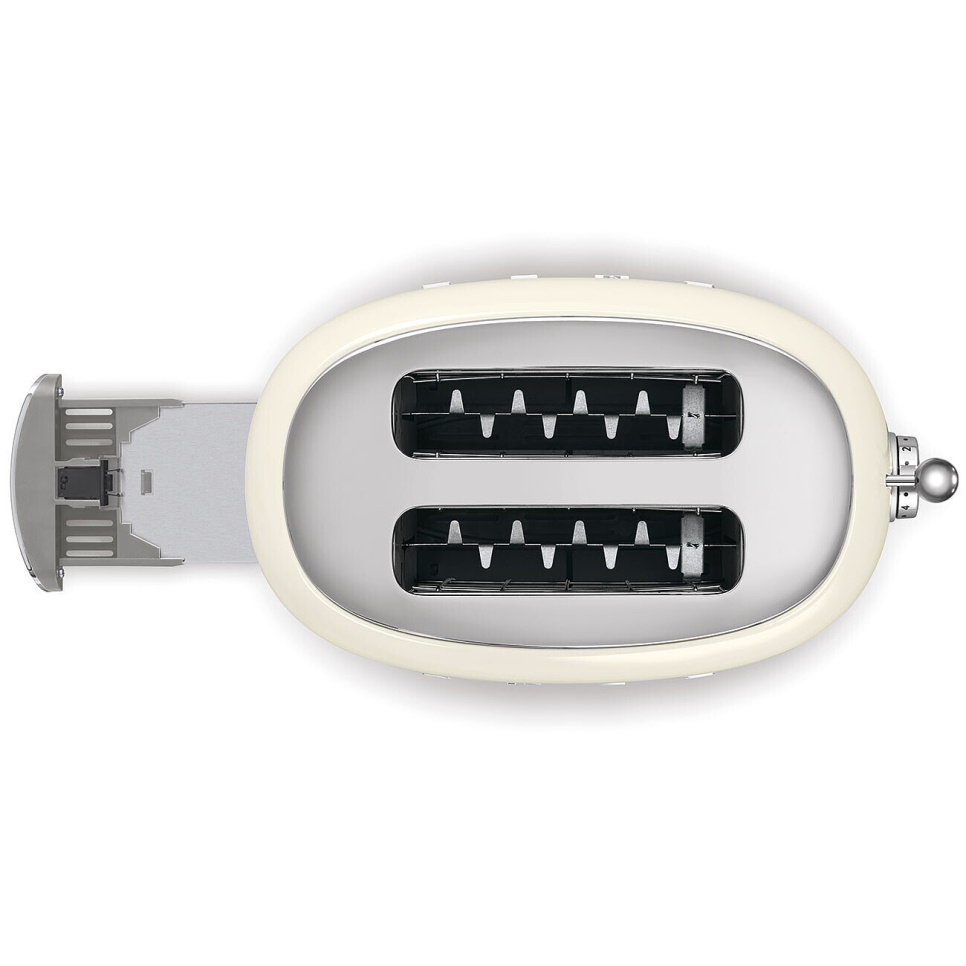 Leivänpaahdin, 2 levyä, Cream - Smeg