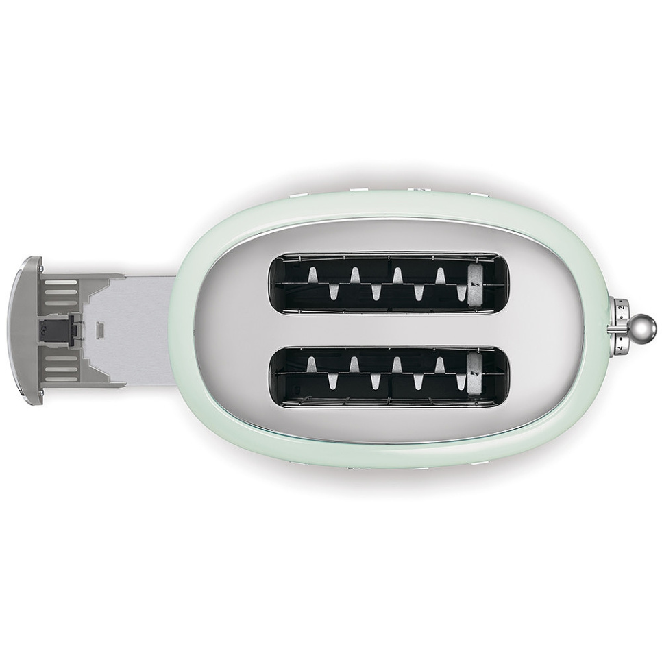 Leivänpaahdin, 2 levyä, pastellivihreä - Smeg