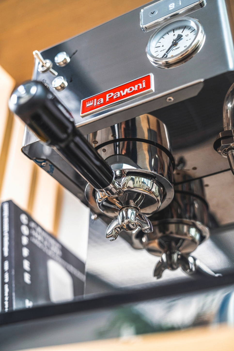 Espressokone Casa Bar Pid, kromi - La Pavoni