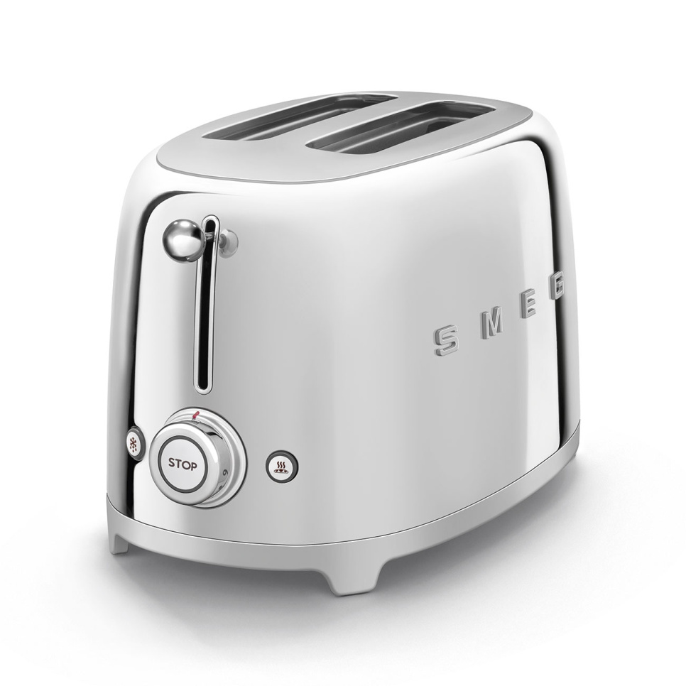 Leivänpaahdin, 2 levyä, kromi - Smeg Leivänpaahdin, 2 levyä, kromi - Smeg