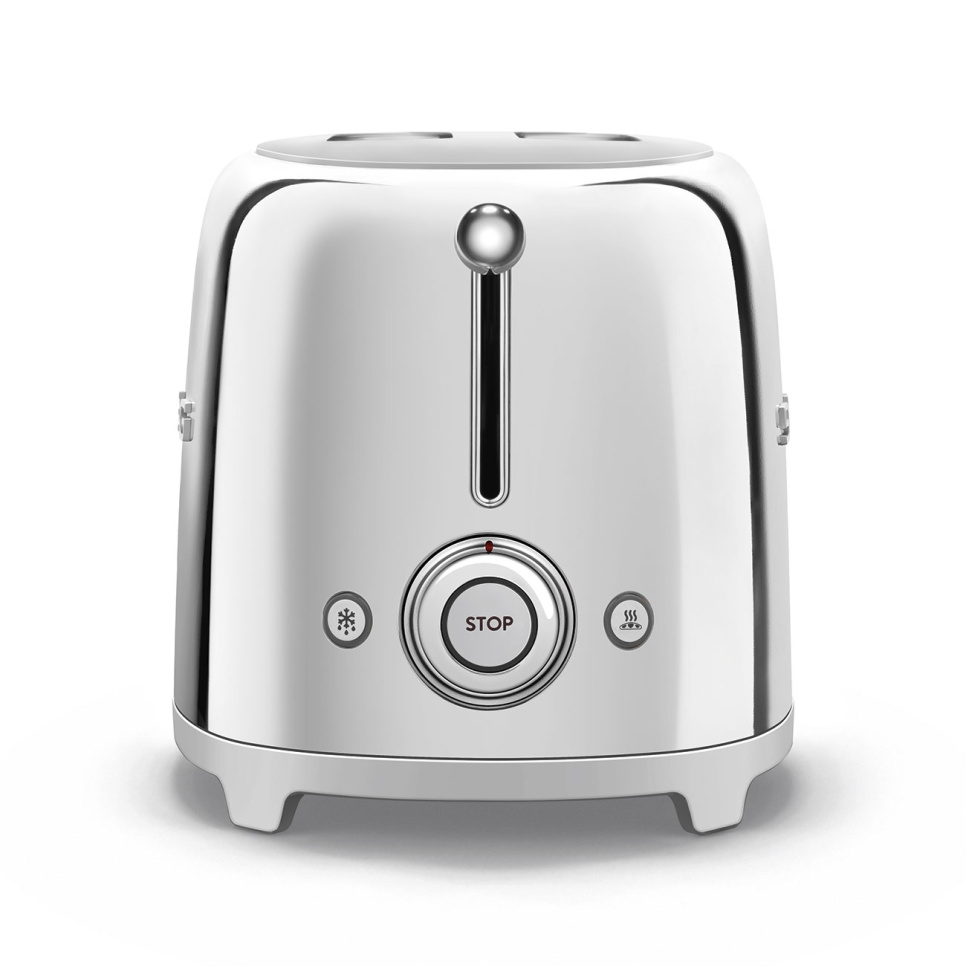 Leivänpaahdin, 2 levyä, kromi - Smeg Leivänpaahdin, 2 levyä, kromi - Smeg